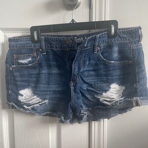 American Eagle Dark Wash Demin Shorts